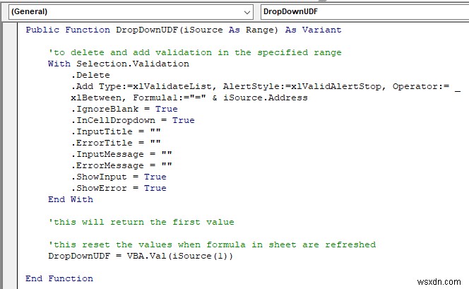 【Excel VBA】データの入力規則でドロップダウンリストを作成・活用する7つの方法