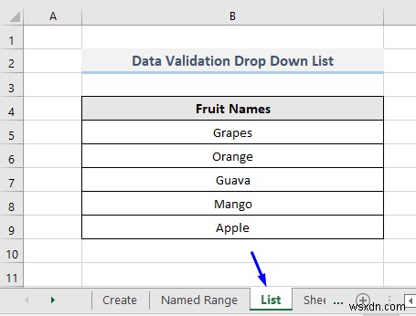 【Excel VBA】データの入力規則でドロップダウンリストを作成・活用する7つの方法