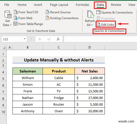 【解決済み】Excelの「このワークブックには他のデータソースへのリンクが含まれています」エラーを直す2つの方法