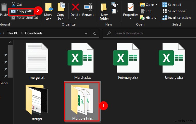 CMD(コマンドプロンプト)を使ってExcelファイルを1つに結合する方法【4ステップ】