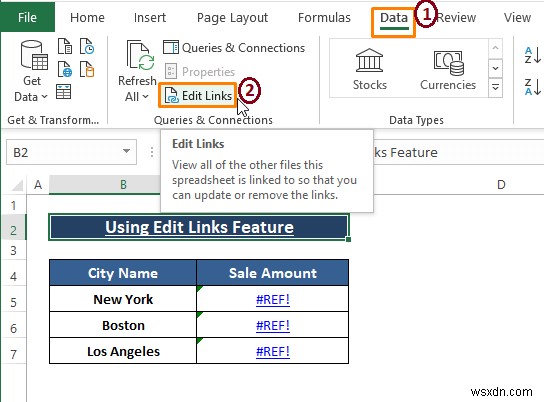【修正版】Excelで「リンクの編集」が機能しないときの対処法3選