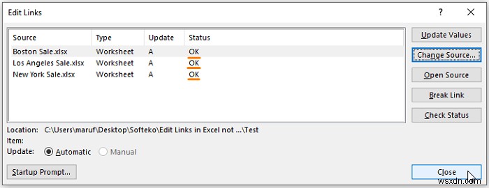 【修正版】Excelで「リンクの編集」が機能しないときの対処法3選