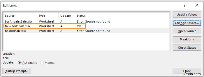 【修正版】Excelで「リンクの編集」が機能しないときの対処法3選