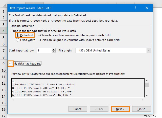 メモ帳のテキストデータを列付きでExcelに変換する5つの方法