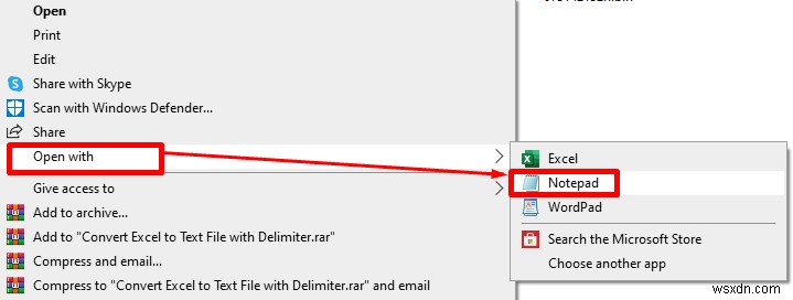 Excelを区切り記号付きテキストファイルに変換する2つの簡単な方法