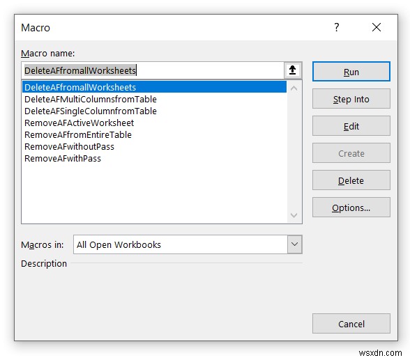 Excel VBAでオートフィルターが存在する場合に削除する7つの方法