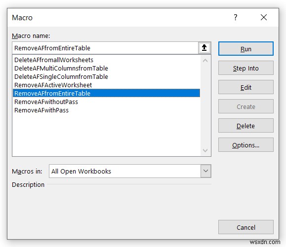 Excel VBAでオートフィルターが存在する場合に削除する7つの方法
