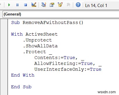 Excel VBAでオートフィルターが存在する場合に削除する7つの方法