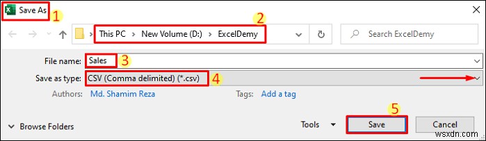 Excelを二重引用符付きのCSVとして保存する3つの簡単な方法