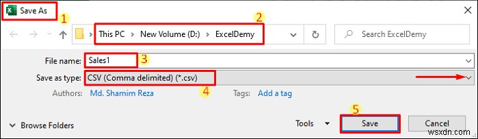 Excelを二重引用符付きのCSVとして保存する3つの簡単な方法