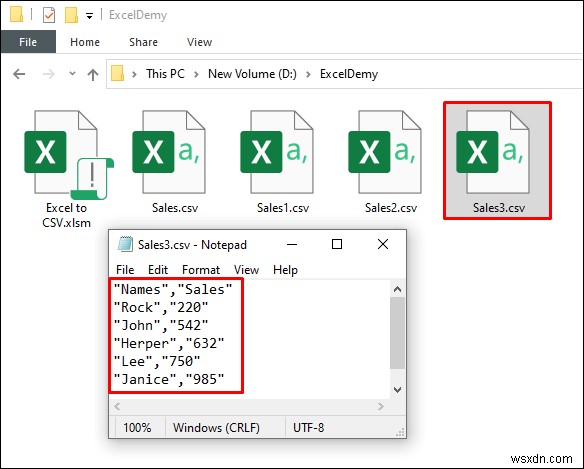 Excelを二重引用符付きのCSVとして保存する3つの簡単な方法