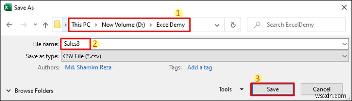 Excelを二重引用符付きのCSVとして保存する3つの簡単な方法