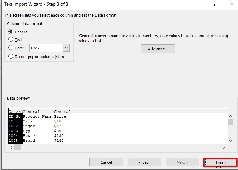 CSVファイルをExcelで列を分けて自動的に開く3つの方法