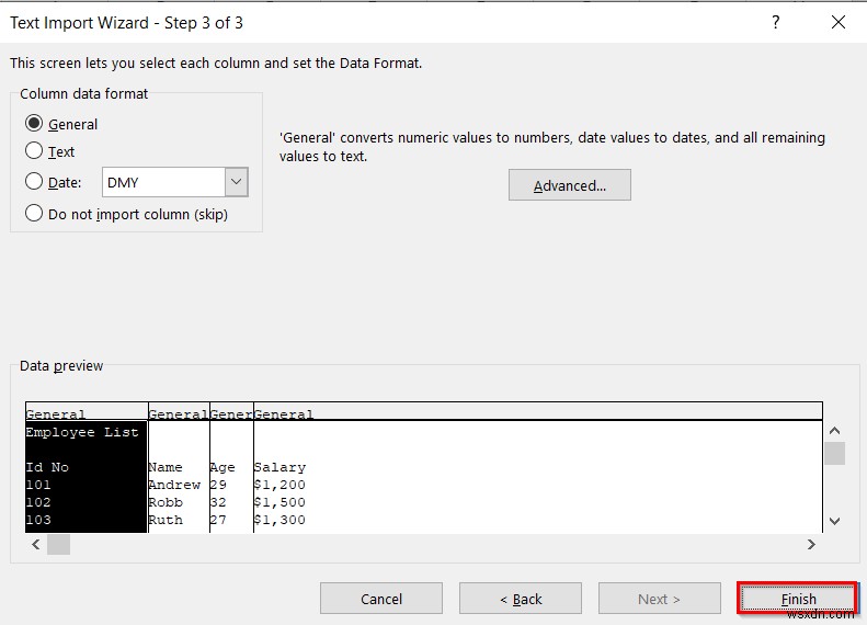CSVファイルをExcelで列を分けて自動的に開く3つの方法
