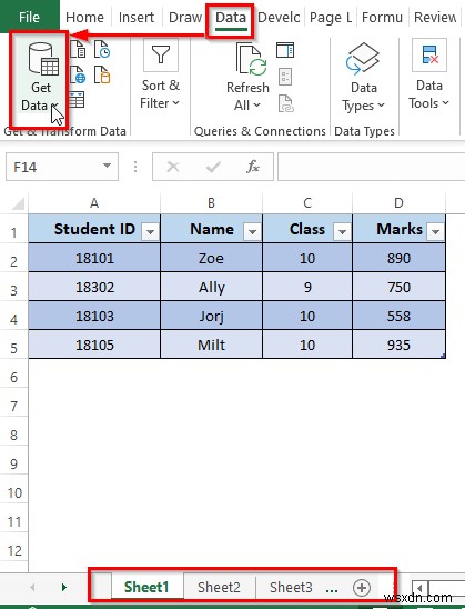 Excelで複数のワークシートを1つのワークブックに結合する4つの方法