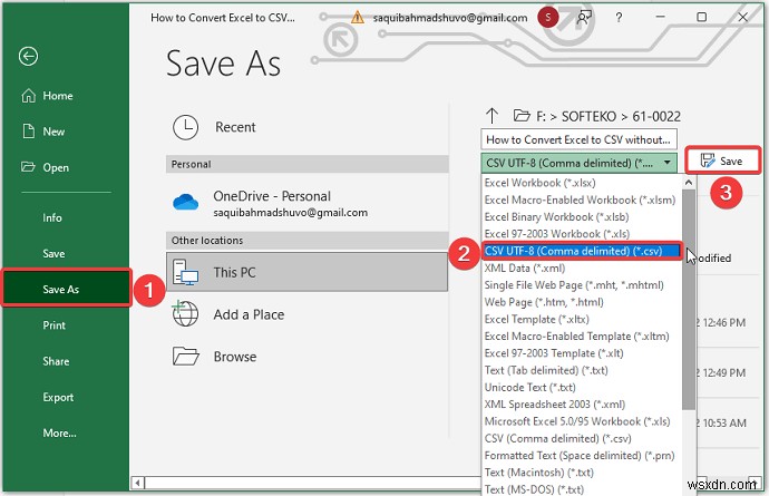 Excelを開かずにCSVへ変換する4つの簡単な方法