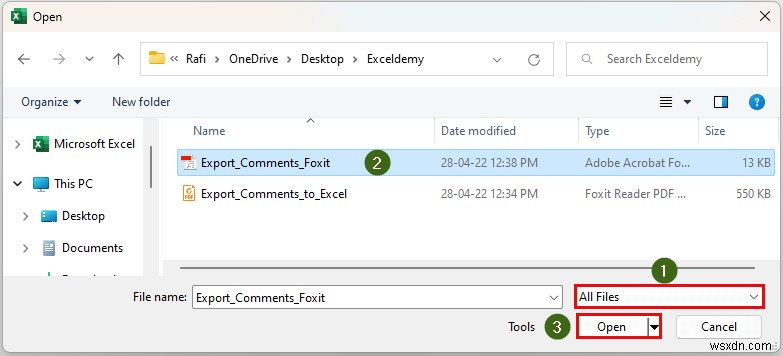 PDFのコメントをExcelスプレッドシートにエクスポートする3つの簡単な方法