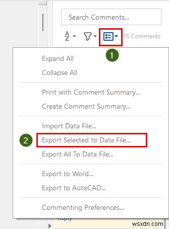 PDFのコメントをExcelスプレッドシートにエクスポートする3つの簡単な方法