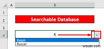 Excelで検索可能なデータベースを作成する2つの簡単な方法