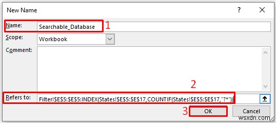 Excelで検索可能なデータベースを作成する2つの簡単な方法