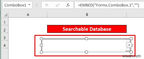 Excelで検索可能なデータベースを作成する2つの簡単な方法