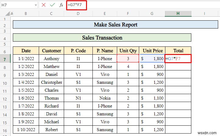 Excelで売上レポートを作成する方法|初心者向け7つの簡単ステップ