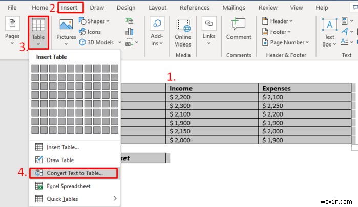 PDFの表を書式を保ったままExcelにコピーする方法(2つの効果的なテクニック)