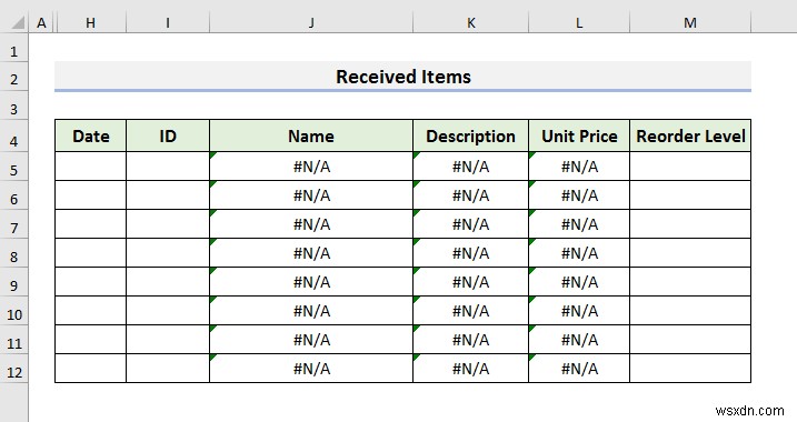 Excelで在庫データベースを作成する3つの簡単な方法