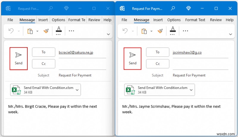 Excelで条件を満たした場合にメールを自動送信する3つの簡単な方法