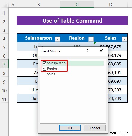 【Excel】ピボットテーブルなしでスライサーを挿入する簡単な方法