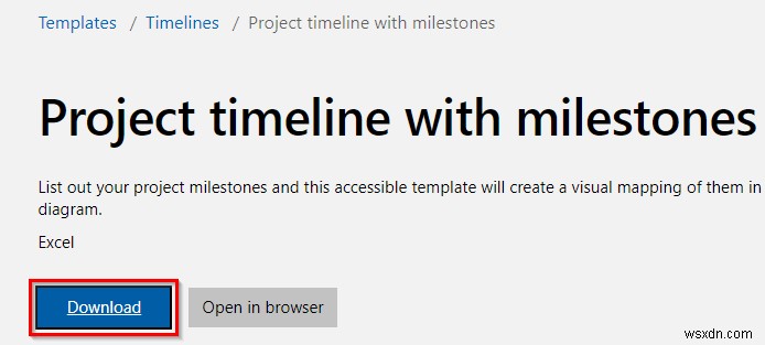 Excelでプロジェクトタイムラインを作成する3つの簡単な方法