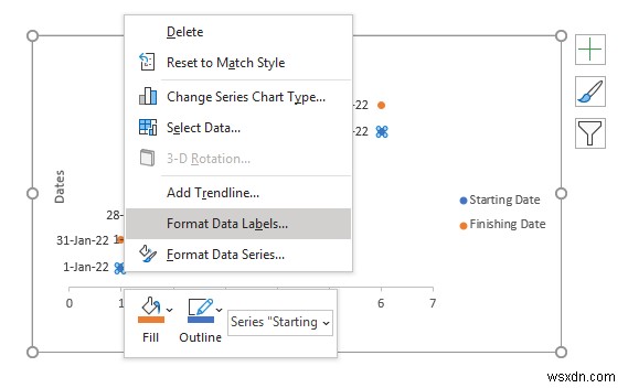 Excelで日付入りのタイムラインを作成する4つの簡単な方法