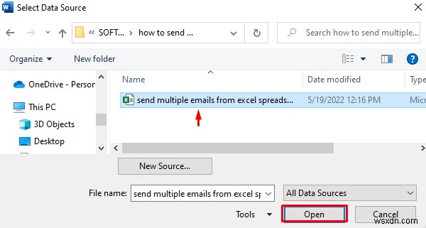 Excelスプレッドシートから複数のメールを一括送信する2つの簡単な方法