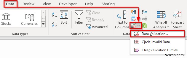 Excelでセルへのデータ入力を制限する2つの簡単な方法
