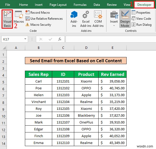 Excelでセルの値に基づいてメールを自動送信する2つの方法(VBA&差し込み印刷)