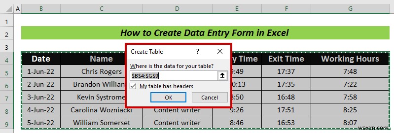 Excelでデータ入力フォームを作成する方法|初心者向け4ステップ解説