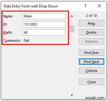 Excelでドロップダウンリスト付きのデータ入力フォームを作成する2つの方法