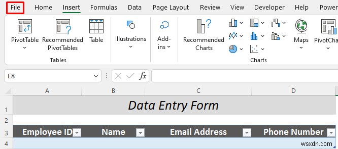 Excelで入力可能なフォームを作成する5つの方法|実務ですぐ使えるテンプレート付き