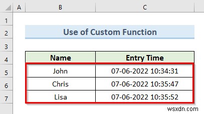 Excelでタイムスタンプを自動的に挿入する5つの方法(ショートカット・関数・VBA)