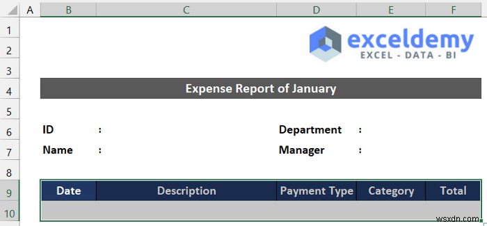 Excelで月次経費レポートを作成する方法(初心者向けかんたんステップ解説)