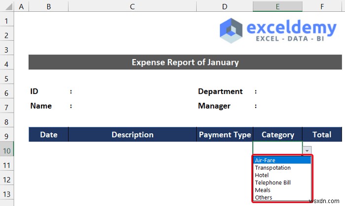 Excelで月次経費レポートを作成する方法(初心者向けかんたんステップ解説)