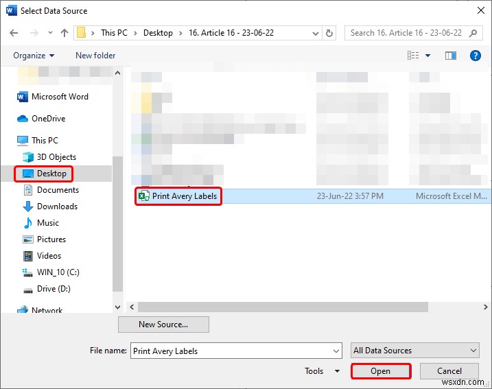 ExcelでAveryラベルを印刷する2つの簡単な方法