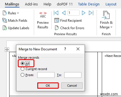 ExcelでAveryラベルを印刷する2つの簡単な方法