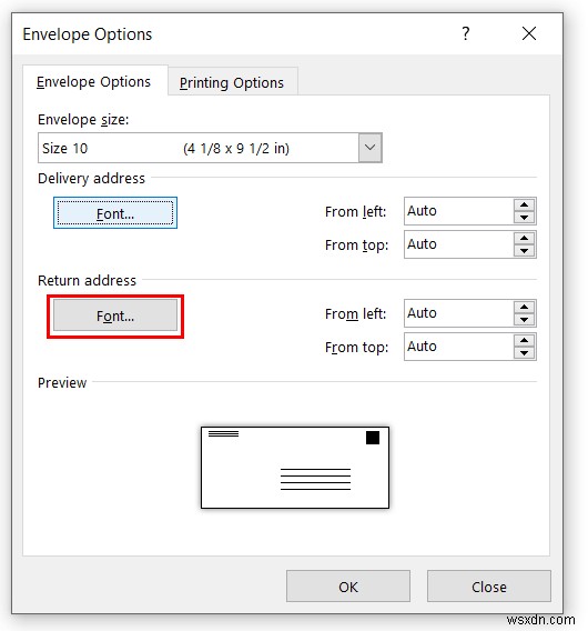 ExcelからWord封筒への差し込み印刷を2つの簡単な方法で実現する手順