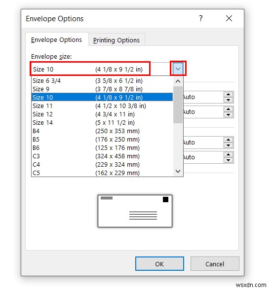 ExcelからWord封筒への差し込み印刷を2つの簡単な方法で実現する手順