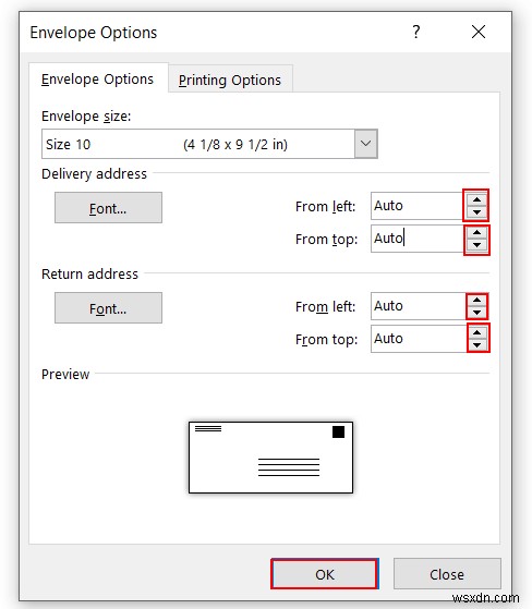 ExcelからWord封筒への差し込み印刷を2つの簡単な方法で実現する手順