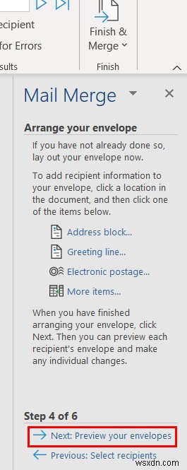ExcelからWord封筒への差し込み印刷を2つの簡単な方法で実現する手順
