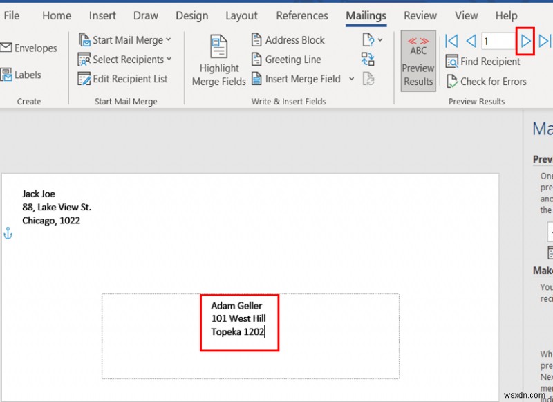 ExcelからWord封筒への差し込み印刷を2つの簡単な方法で実現する手順