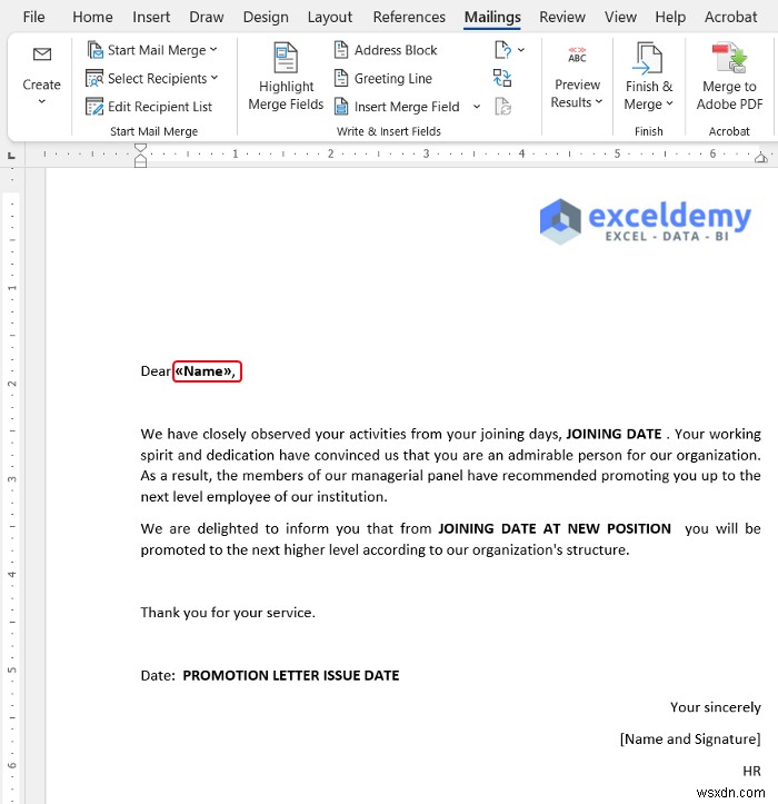 Excel差し込み印刷で日付の表示形式を変更する方法【初心者向けステップ解説】