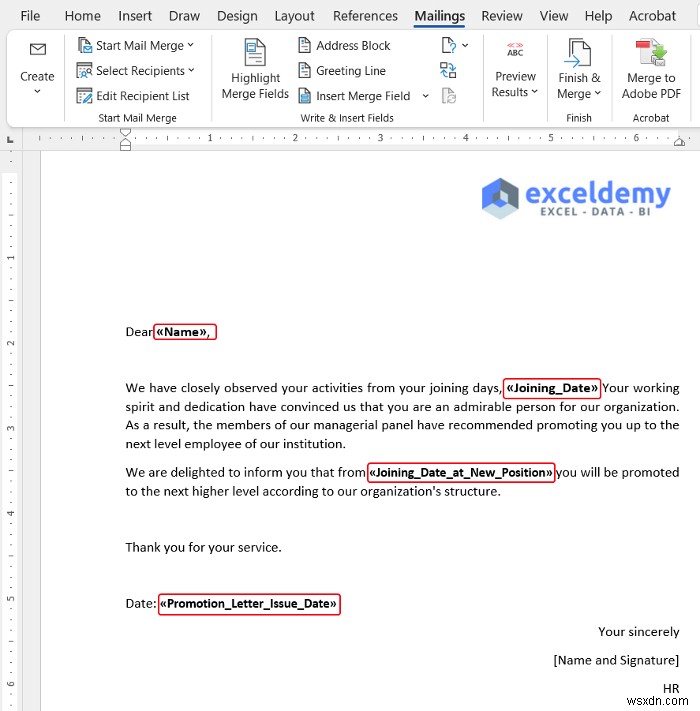Excel差し込み印刷で日付の表示形式を変更する方法【初心者向けステップ解説】